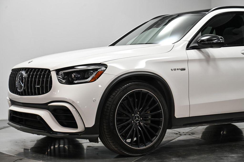 used 2021 Mercedes-Benz AMG GLC 63 car, priced at $57,995