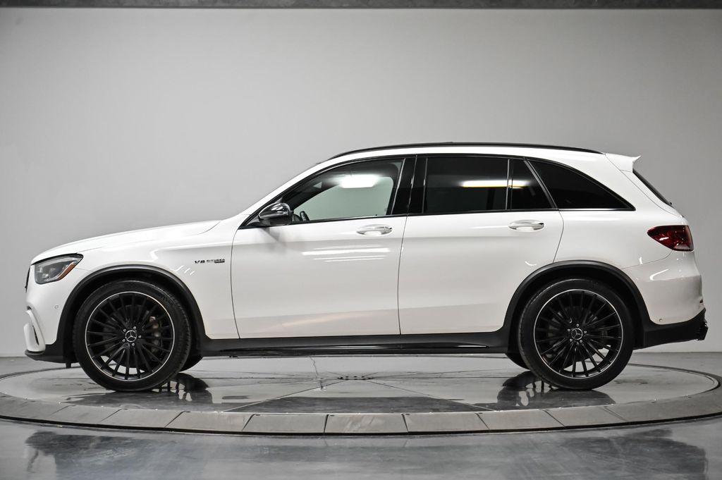 used 2021 Mercedes-Benz AMG GLC 63 car, priced at $57,995