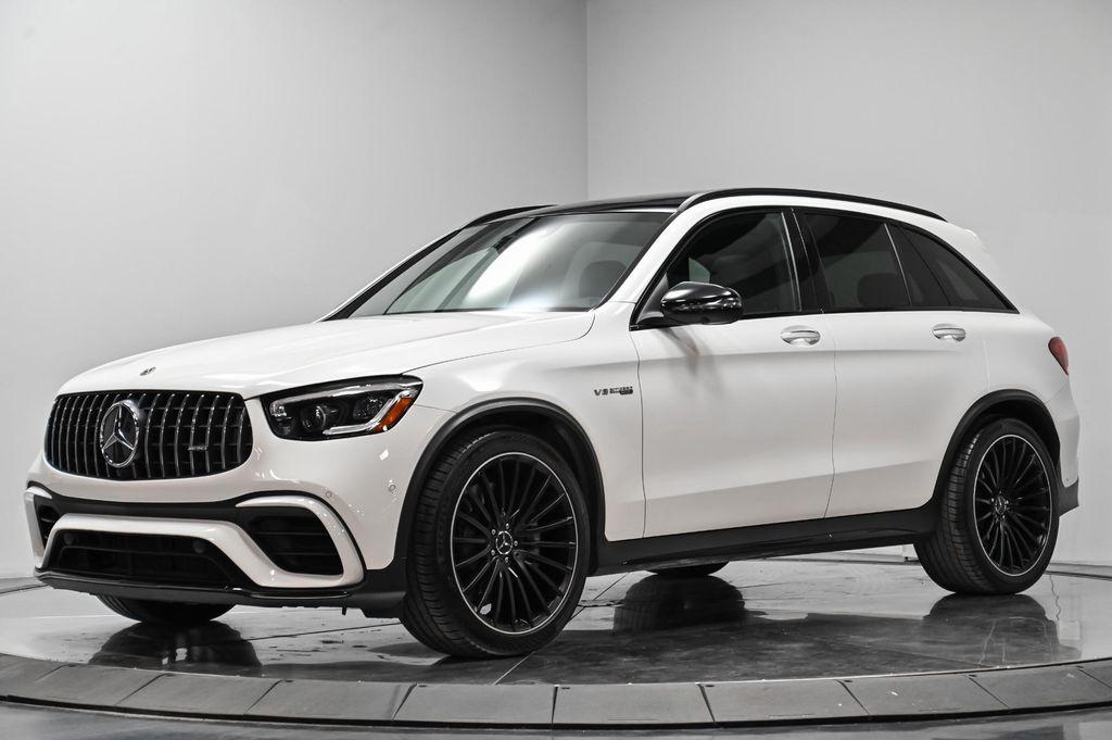 used 2021 Mercedes-Benz AMG GLC 63 car, priced at $57,995