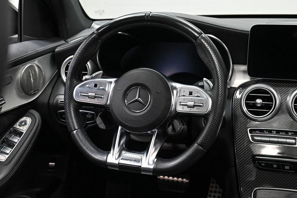 used 2021 Mercedes-Benz AMG GLC 63 car, priced at $57,995