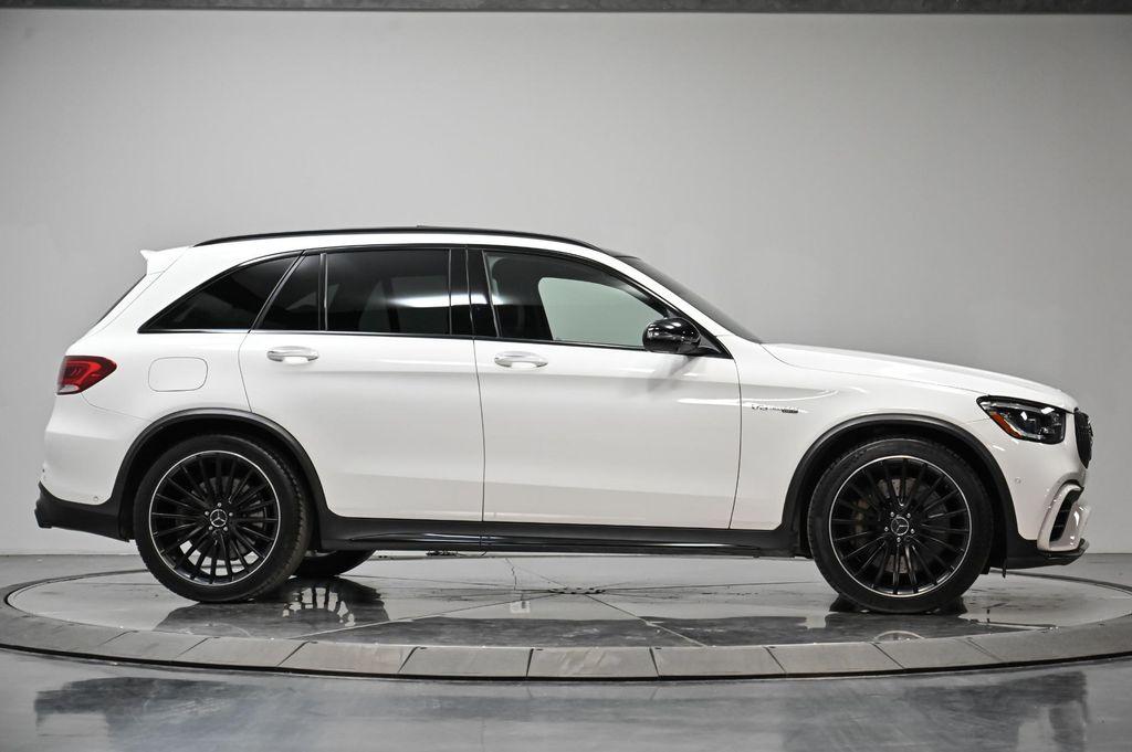 used 2021 Mercedes-Benz AMG GLC 63 car, priced at $57,995