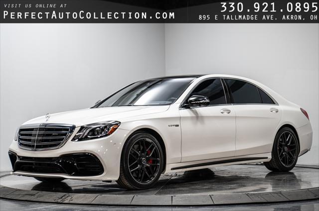 used 2020 Mercedes-Benz AMG S 63 car, priced at $89,995