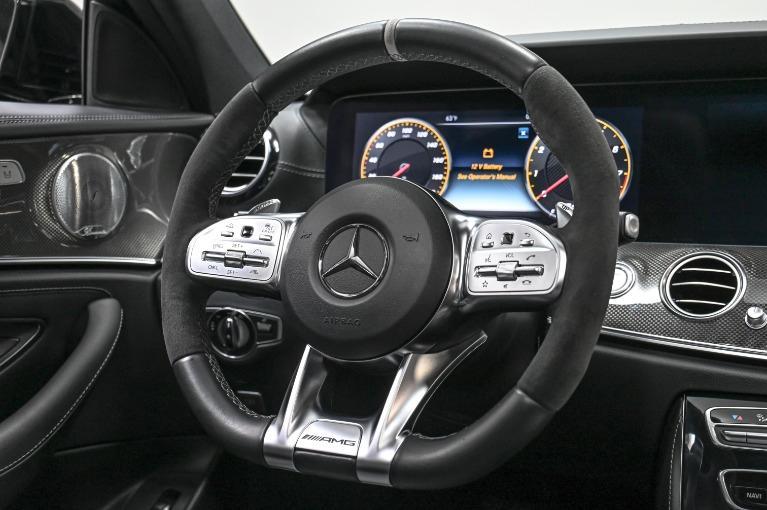 used 2019 Mercedes-Benz AMG E 63 car, priced at $74,495