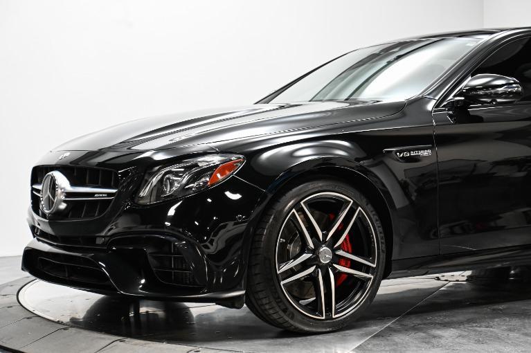 used 2019 Mercedes-Benz AMG E 63 car, priced at $74,495
