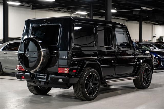 used 2018 Mercedes-Benz AMG G 63 car, priced at $85,995