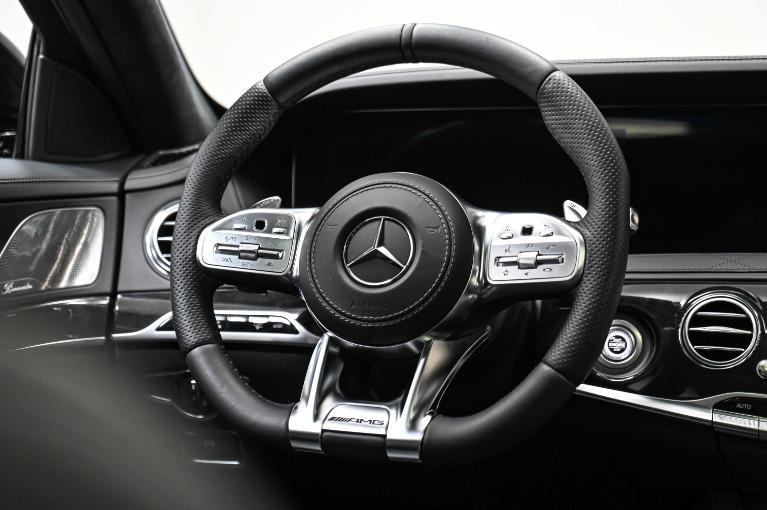 used 2020 Mercedes-Benz AMG S 63 car, priced at $96,995