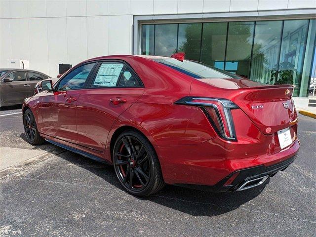 new 2025 Cadillac CT4 car, priced at $52,960