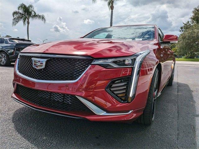 new 2025 Cadillac CT4 car, priced at $52,460