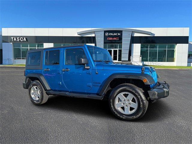 used 2016 Jeep Wrangler Unlimited car, priced at $16,400