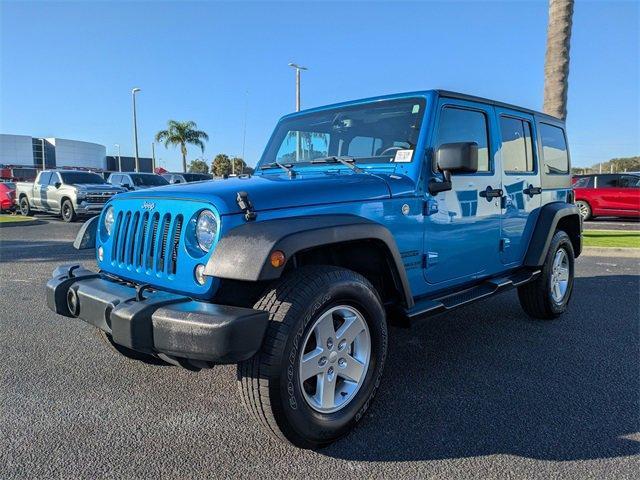 used 2016 Jeep Wrangler Unlimited car, priced at $16,400