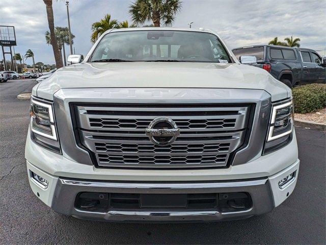 used 2021 Nissan Titan car, priced at $42,400