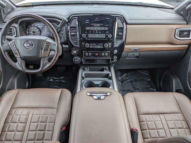 used 2021 Nissan Titan car, priced at $42,400