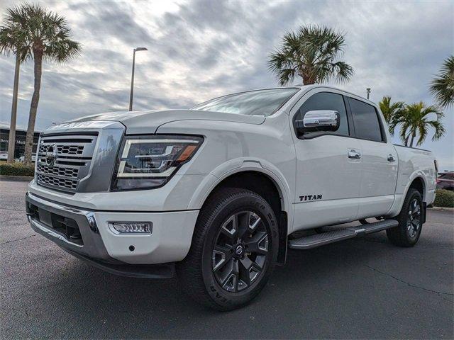 used 2021 Nissan Titan car, priced at $42,400