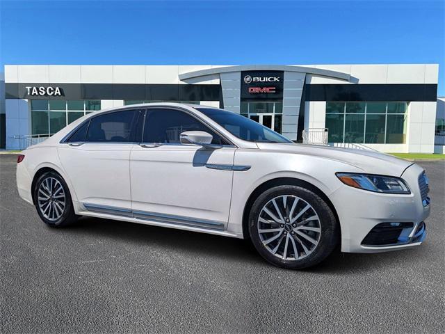 used 2018 Lincoln Continental car, priced at $22,400