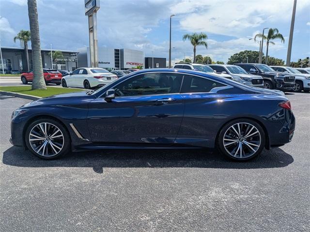 used 2022 INFINITI Q60 car, priced at $32,750