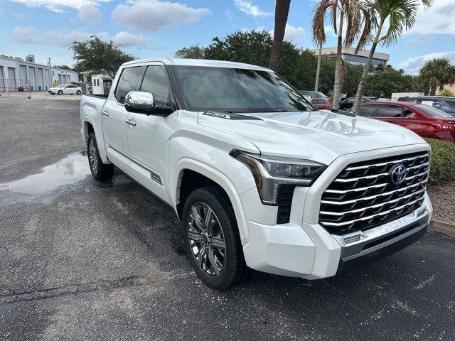 used 2023 Toyota Tundra Hybrid car, priced at $56,400