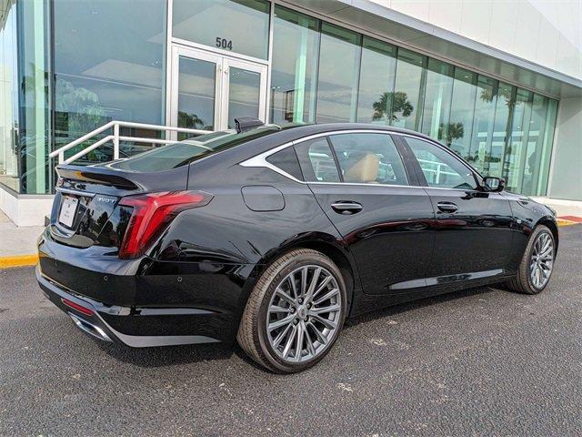 new 2025 Cadillac CT5 car, priced at $58,630