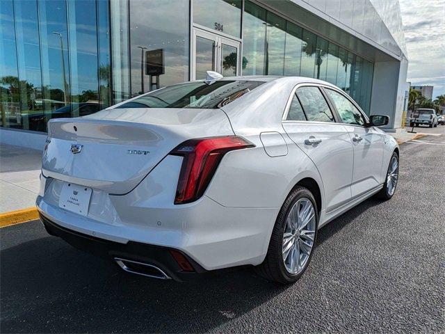 new 2025 Cadillac CT4 car, priced at $49,510