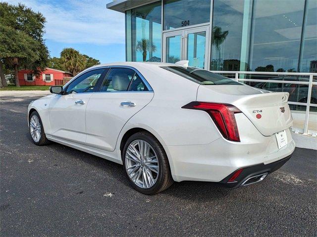 new 2025 Cadillac CT4 car, priced at $49,010