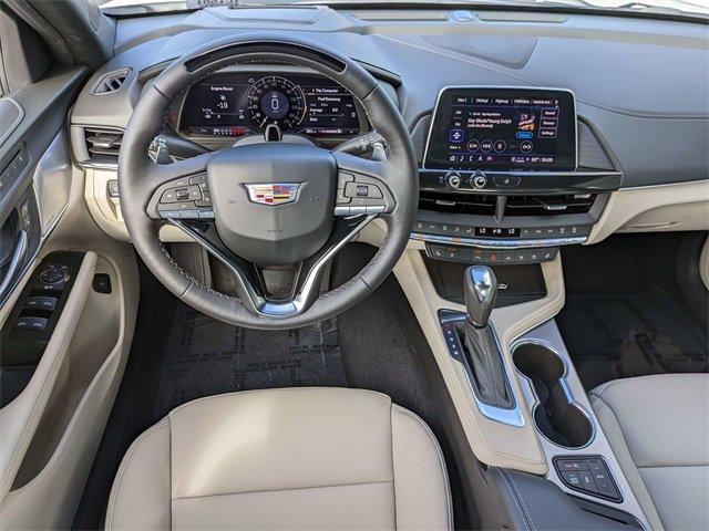 new 2025 Cadillac CT4 car, priced at $49,010