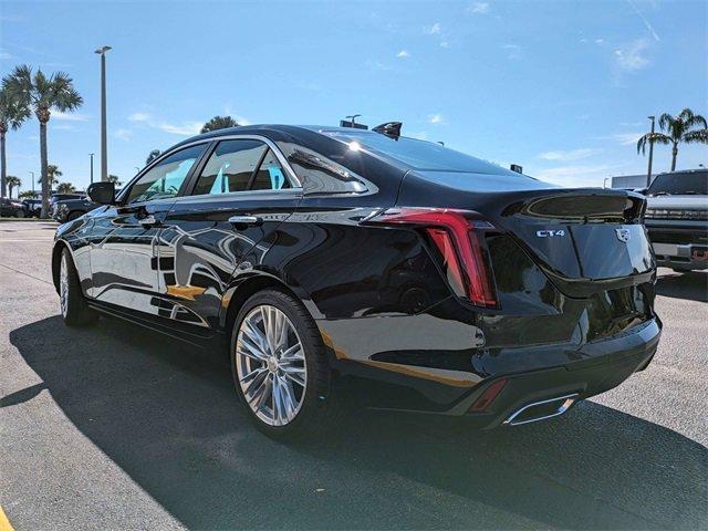 new 2025 Cadillac CT4 car, priced at $44,140