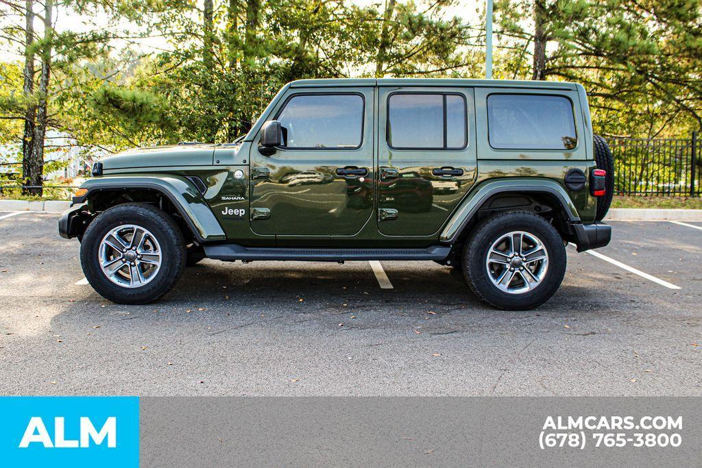 used 2021 Jeep Wrangler Unlimited car, priced at $30,970
