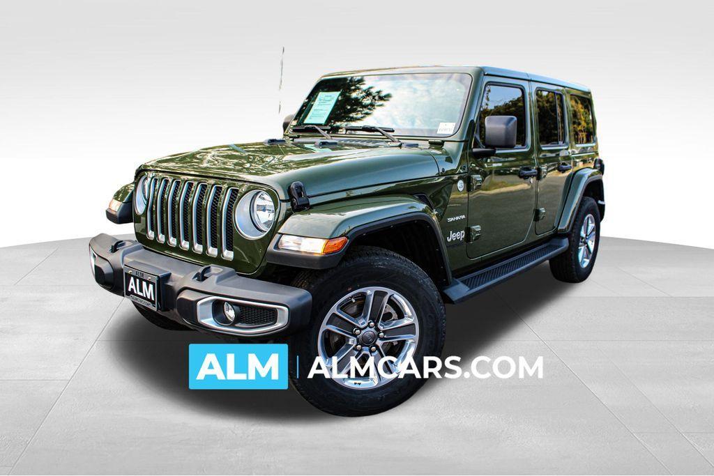 used 2021 Jeep Wrangler Unlimited car, priced at $30,970