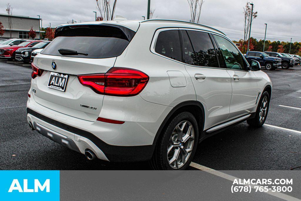 used 2021 BMW X3 car, priced at $27,420