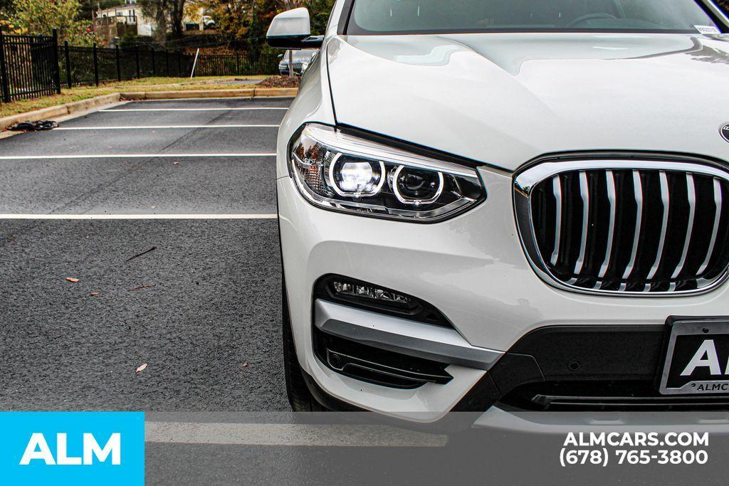 used 2021 BMW X3 car, priced at $27,420