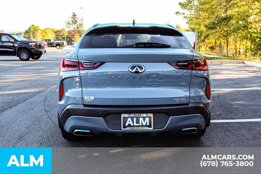 used 2023 INFINITI QX55 car, priced at $25,960