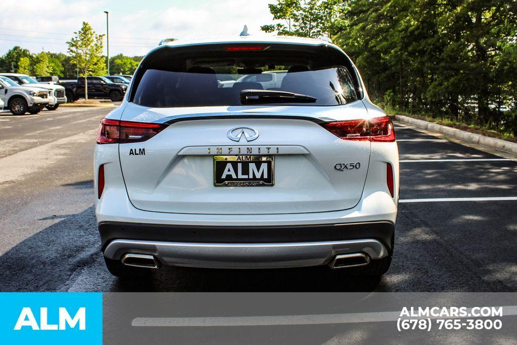 used 2024 INFINITI QX50 car, priced at $41,920