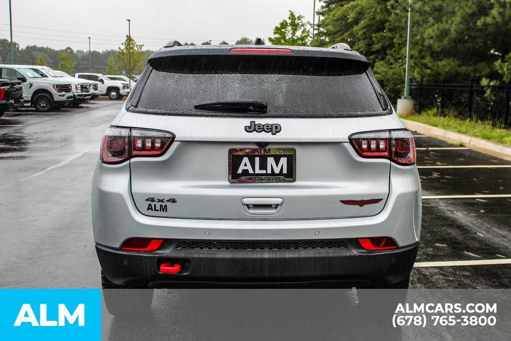 used 2024 Jeep Compass car, priced at $23,920