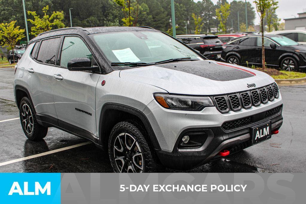 used 2024 Jeep Compass car, priced at $23,920