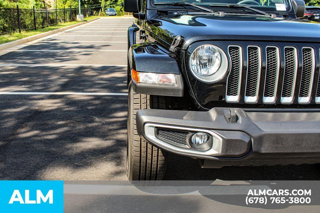 used 2023 Jeep Wrangler car, priced at $35,420