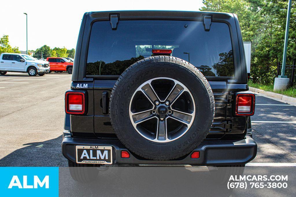 used 2023 Jeep Wrangler car, priced at $35,420