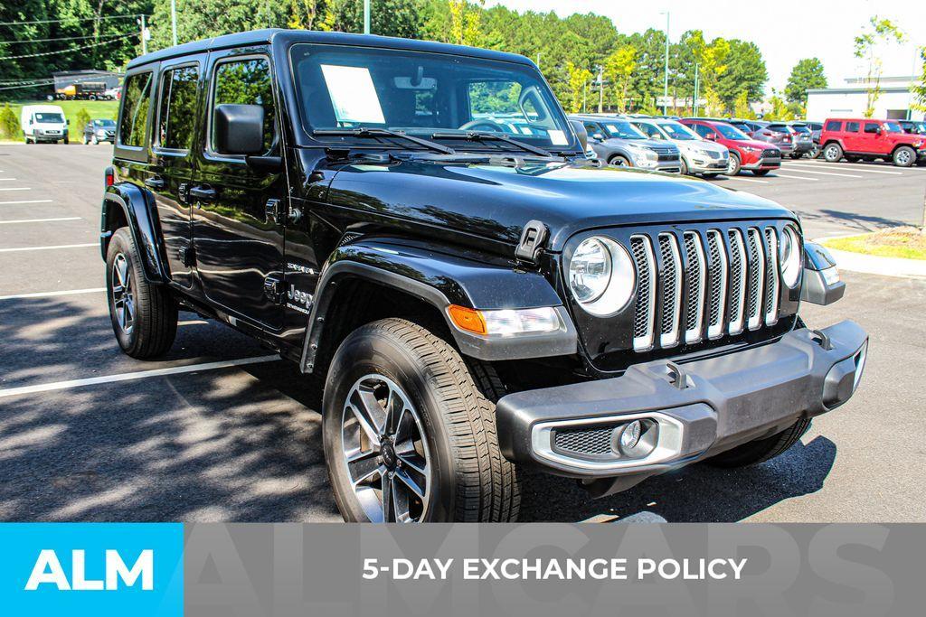 used 2023 Jeep Wrangler car, priced at $35,420