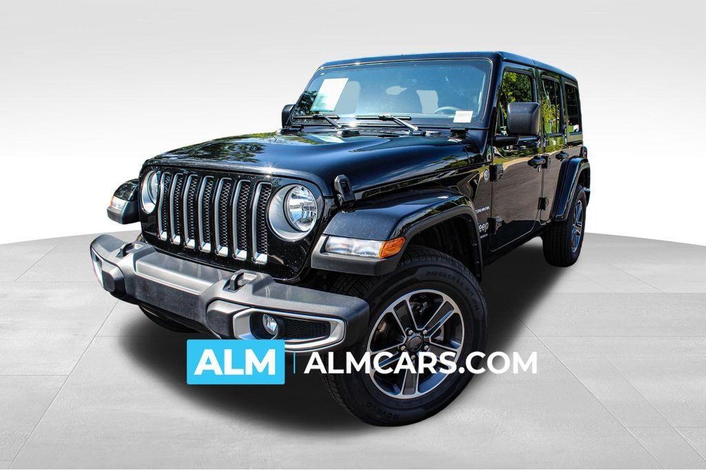 used 2023 Jeep Wrangler car, priced at $35,420