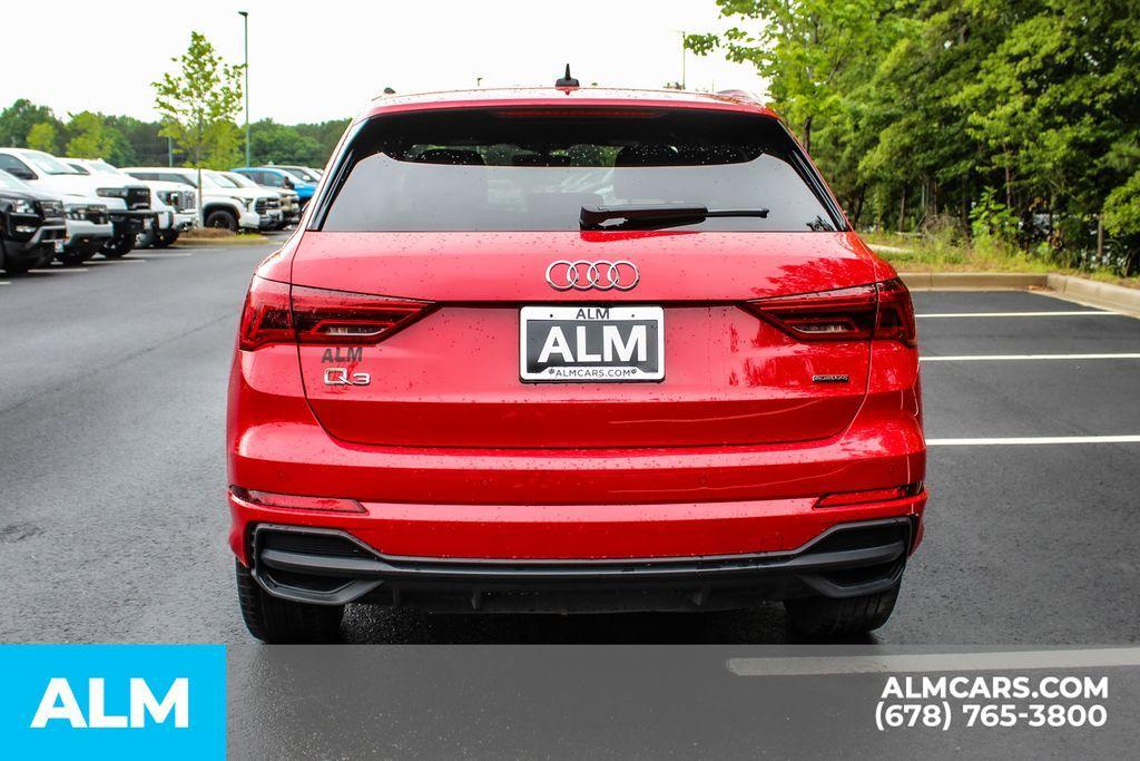 used 2024 Audi Q3 car, priced at $31,420