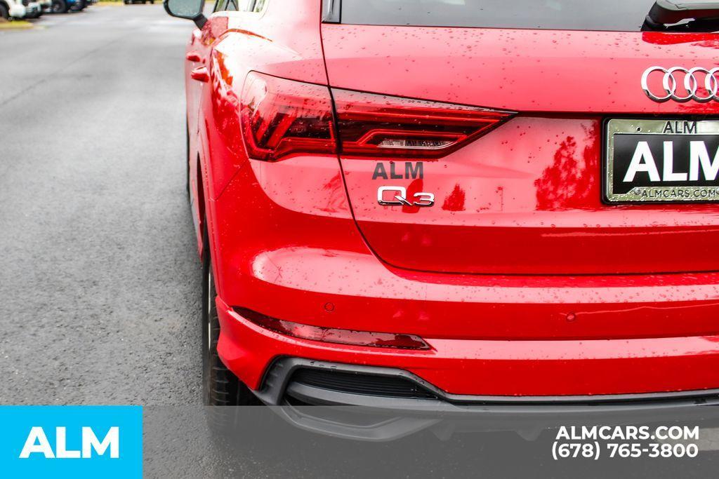 used 2024 Audi Q3 car, priced at $31,420