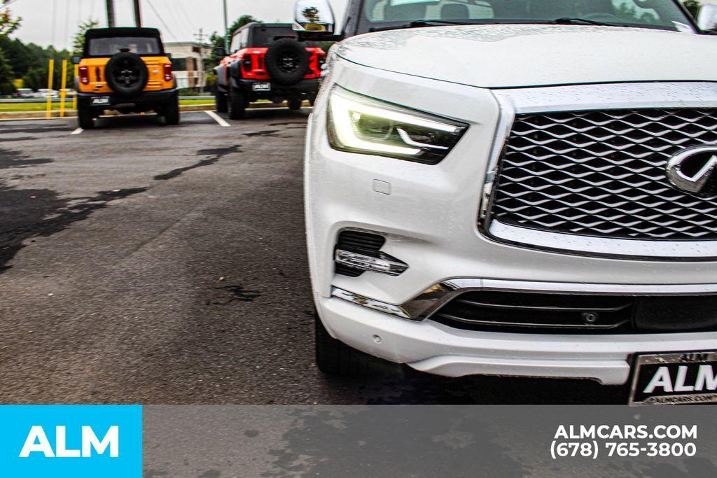 used 2021 INFINITI QX80 car, priced at $44,420