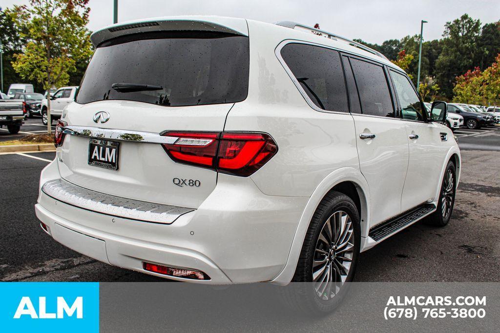 used 2021 INFINITI QX80 car, priced at $44,420