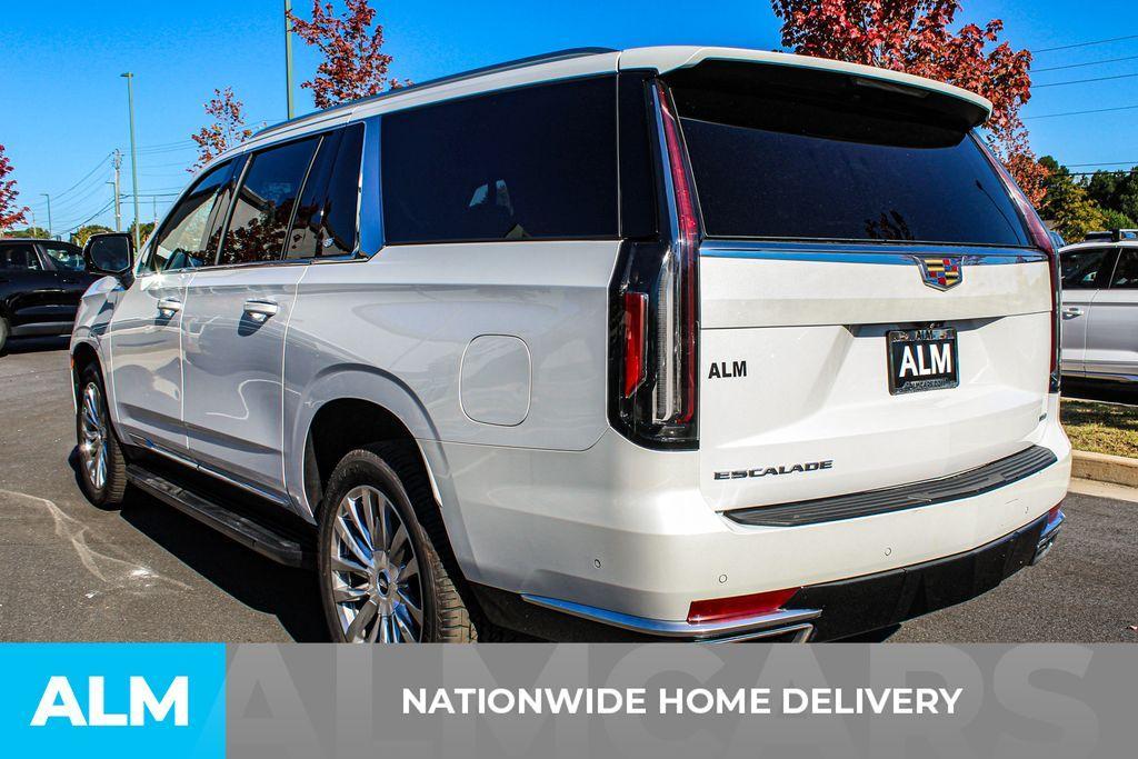 used 2023 Cadillac Escalade ESV car, priced at $72,920