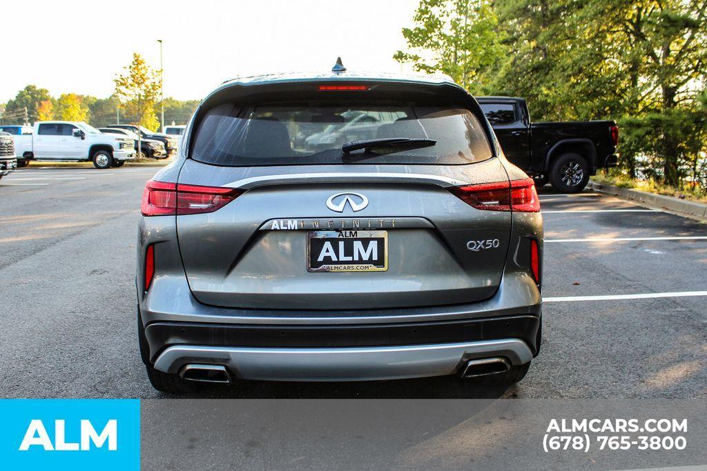 used 2021 INFINITI QX50 car, priced at $23,460