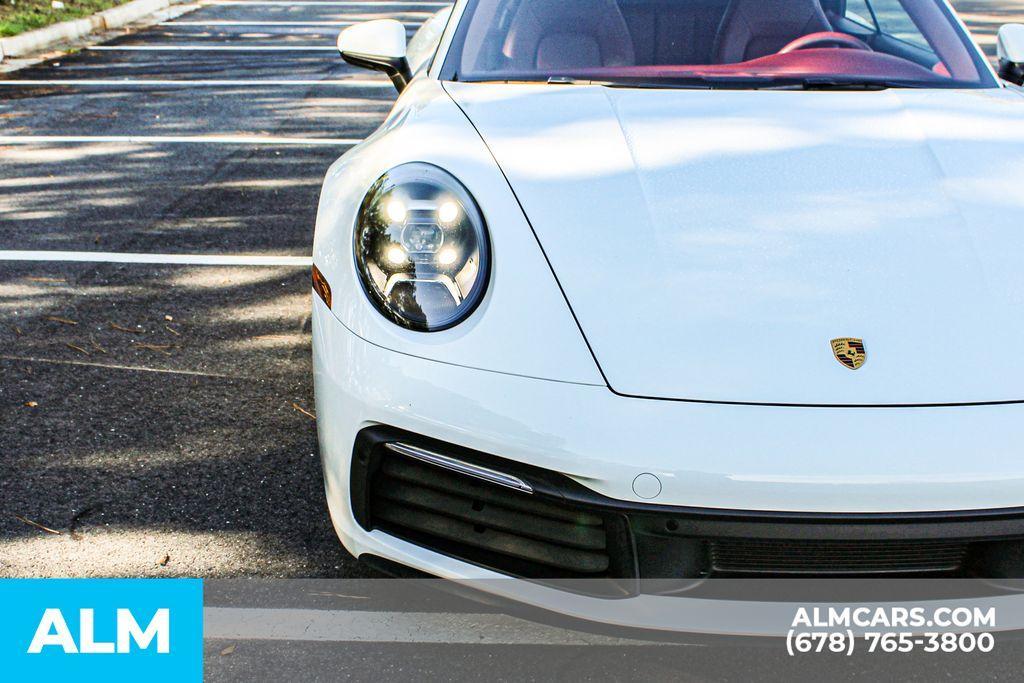 used 2022 Porsche 911 car, priced at $136,920