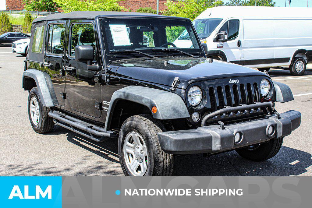 used 2017 Jeep Wrangler Unlimited car, priced at $22,420