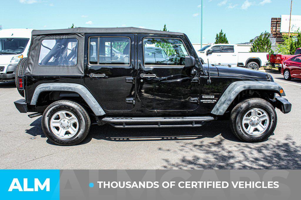 used 2017 Jeep Wrangler Unlimited car, priced at $22,420