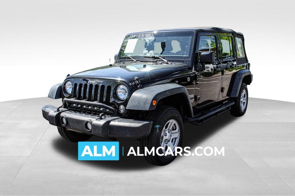 used 2017 Jeep Wrangler Unlimited car, priced at $22,420