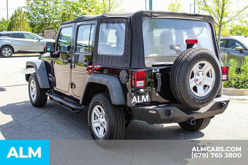 used 2017 Jeep Wrangler Unlimited car, priced at $22,420