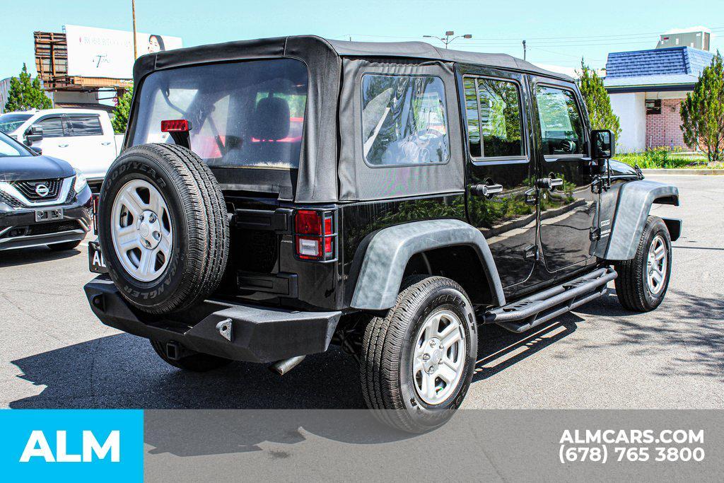 used 2017 Jeep Wrangler Unlimited car, priced at $22,420
