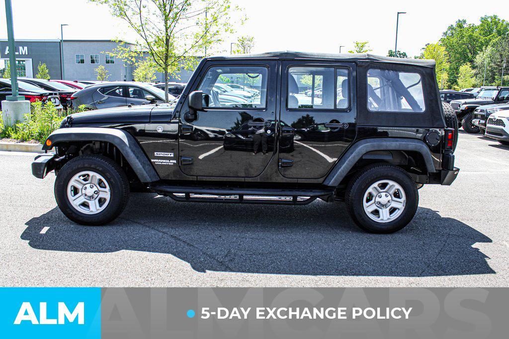 used 2017 Jeep Wrangler Unlimited car, priced at $22,420